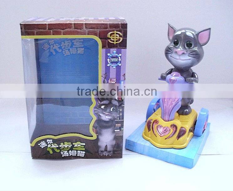 new! battery operated light and music pet car PAF0939-2