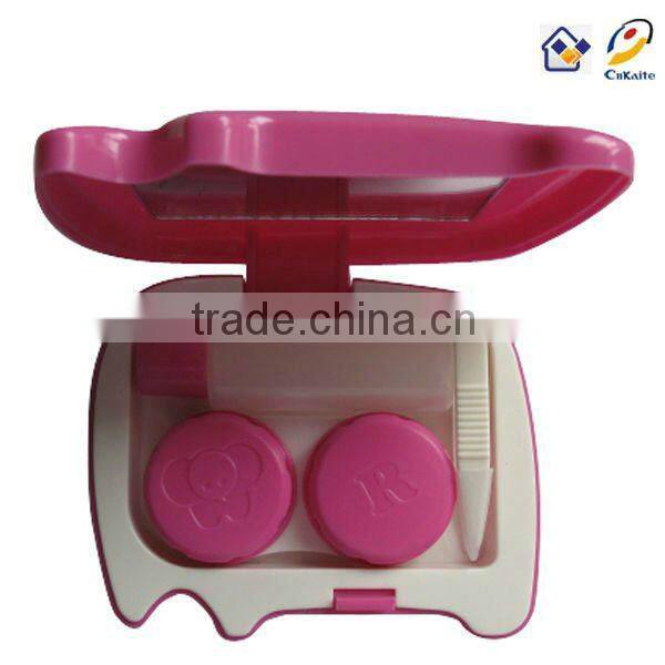 kaida A-8005 Cute Lovely Travel Portable Contact Lens Lenses Container Case Set mate Holder Box