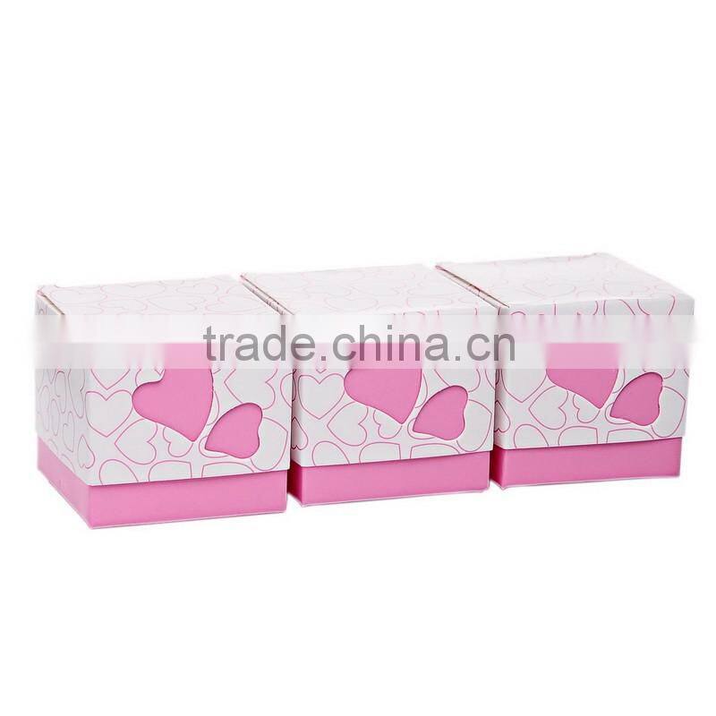 2015 Factory Price Customized Matt E-flute paper box with lid