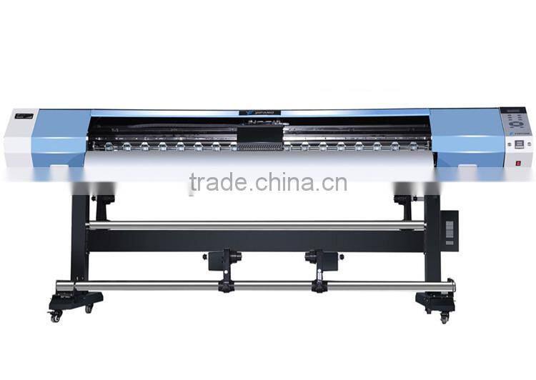 1.9m dx5 head water based printing machine to print vinyl stickers
