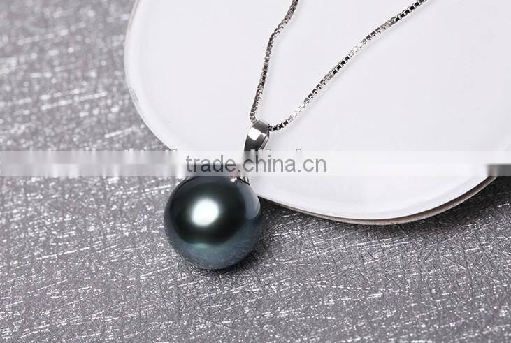 China Factory Newest Design 18K Tahitian Black Pearl Jewelry