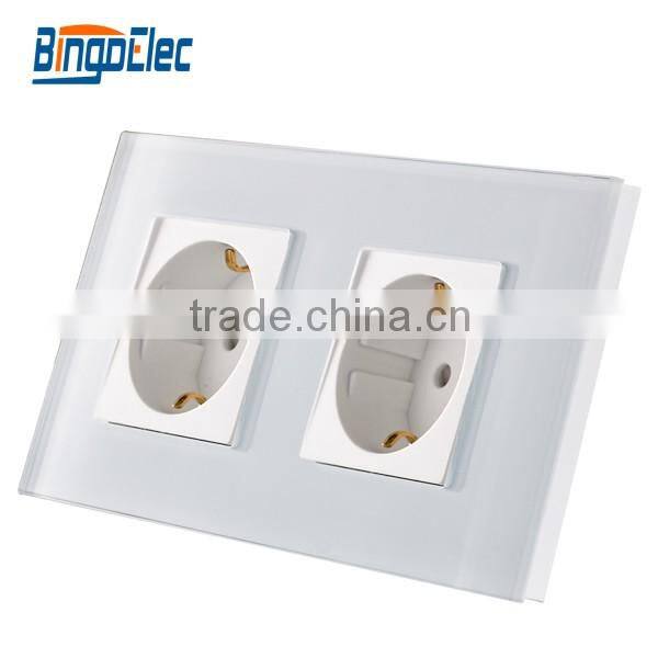 EU standrad double germany wall socket,16A power socket
