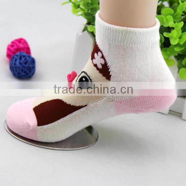 GSC-123 Alibaba wholesale cotton tube 3d animal socks for baby