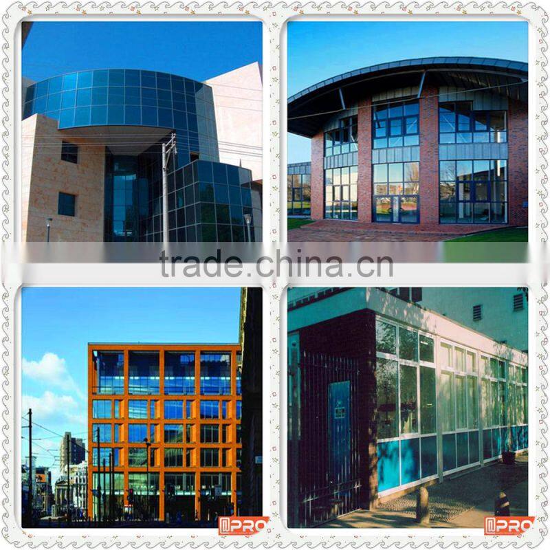 Aluminum Alloy Frame Structural Glass Curtain Wall /Glass Walls price
