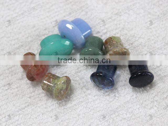 Stone ear plugs ear expander plugs