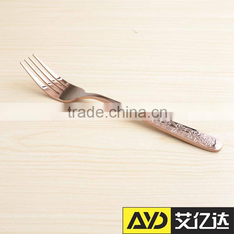 Cutlery Set 72! stainless steel gold plated cutlery