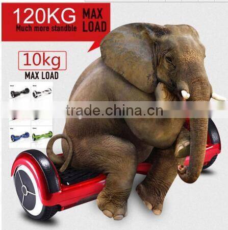 Smart Two Wheel Self Balancing Electric Scooter with Wireless Bluetooth Speaker and LED Lights