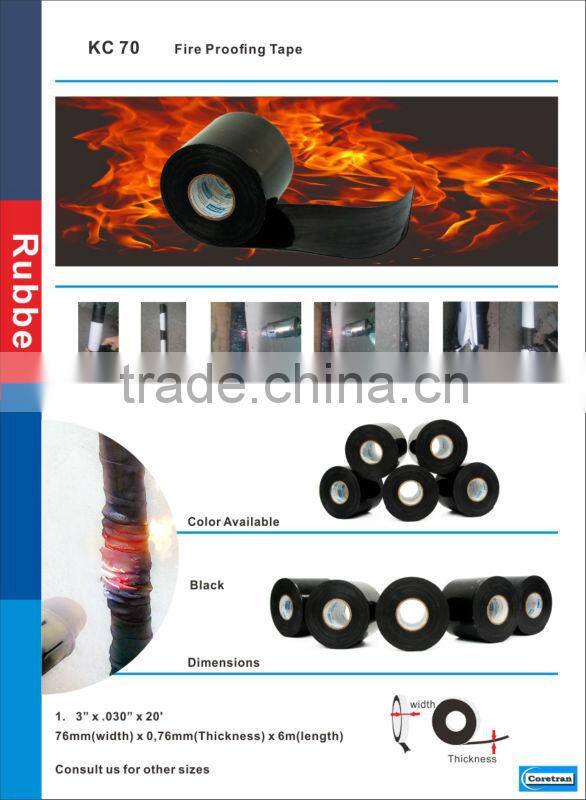 high temperature heat insulation tape heat resistant rubber tape heat resistant foam tape