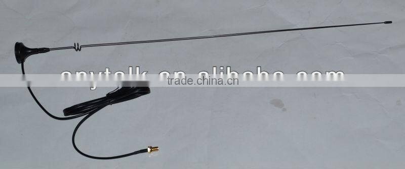 Dual band antenna with SMA plug for two way radio