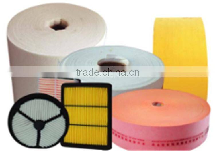 2015 Car /Auto/Automobile Air Oil Fuel Filter Paper Wooden Pulp +Phenolic Resin Coated Paper AMS001