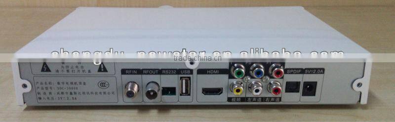 SDC-3000CH digital receiver singapore set top box open set top box tv set top box