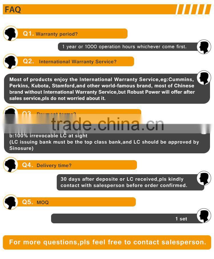 24kw V2203-BG silent diesel generator set