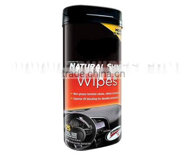 25CT Plastic Barrel Auto Clean Protectant Wipes Car Clean Products