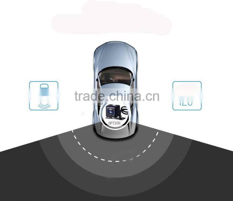 2016 FHD 1080p Dual lens Wifi Intelligent Smart 5.0 inch touchable screen Car DVR with GPS Navigation and GPS tracker