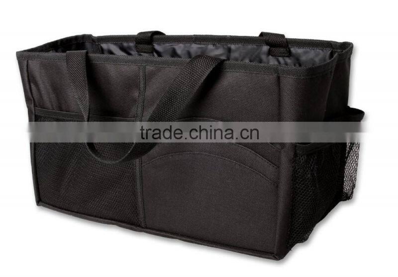 Super Durable Backseat Car Organizer with Tablet Holder and Extra Storage Pockets by beljud