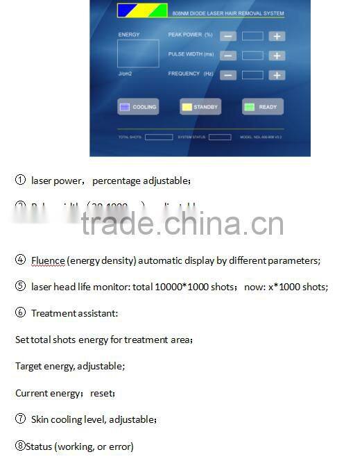 Newest Design Laser Hair Removal Machine For Dark Skin