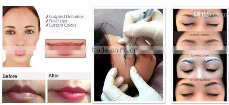 Multifunction 4 In 1 permanent makeup machine For Lips Eyes Brow MTS Tattoo Make Up Pen