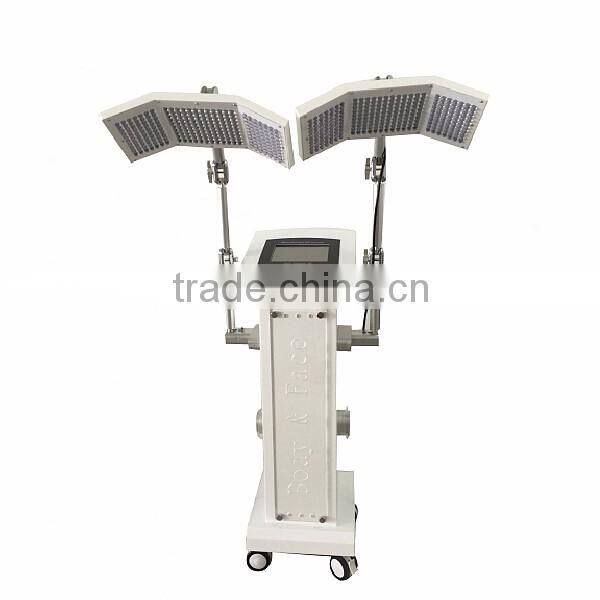 pdt led light facial machine with two pdt led panel for sale VL60