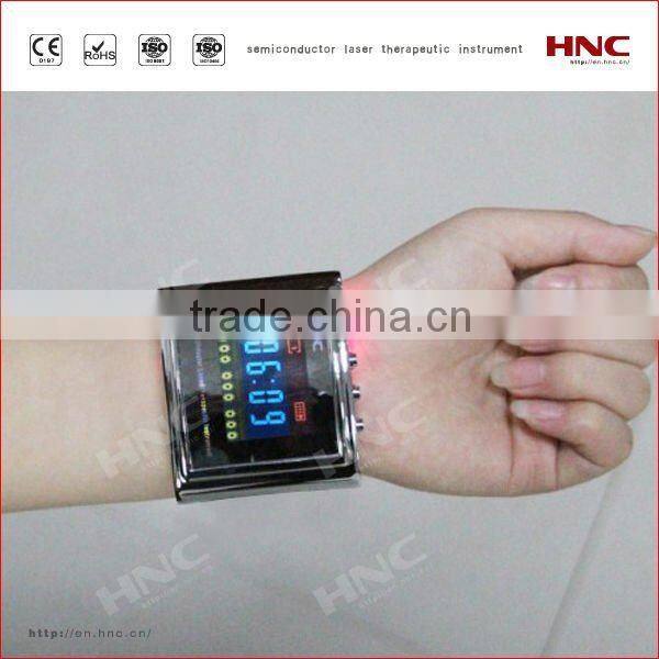 laser treatment instrument for rhinitis,blood sugar,blood pressure and diabetics(Wrist type HY30-D)