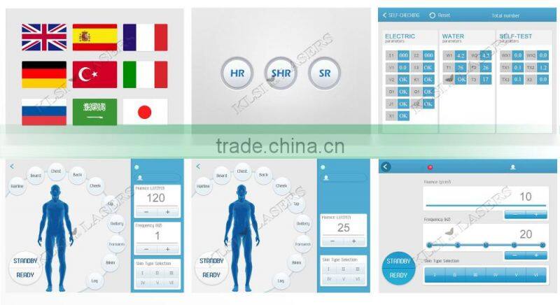 OEM 808 diode laser hair removal machine/depilation/professional hair removal 808