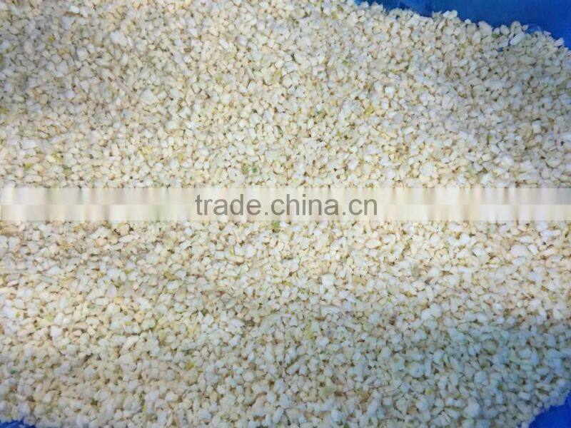 High quality IQF Frozen Diced Garlic-4*4mm
