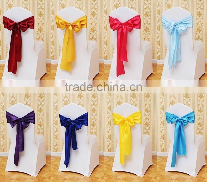 colorful high quality chair sashes for weddings