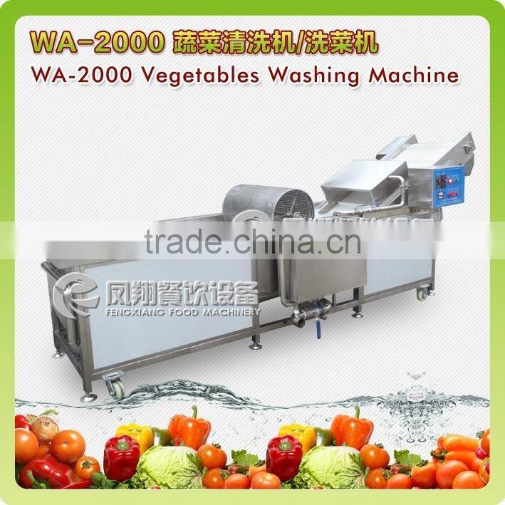 CE Certificated 1000kg Capacity Low Voltage Auto Lettuce/Herb Washing Machine