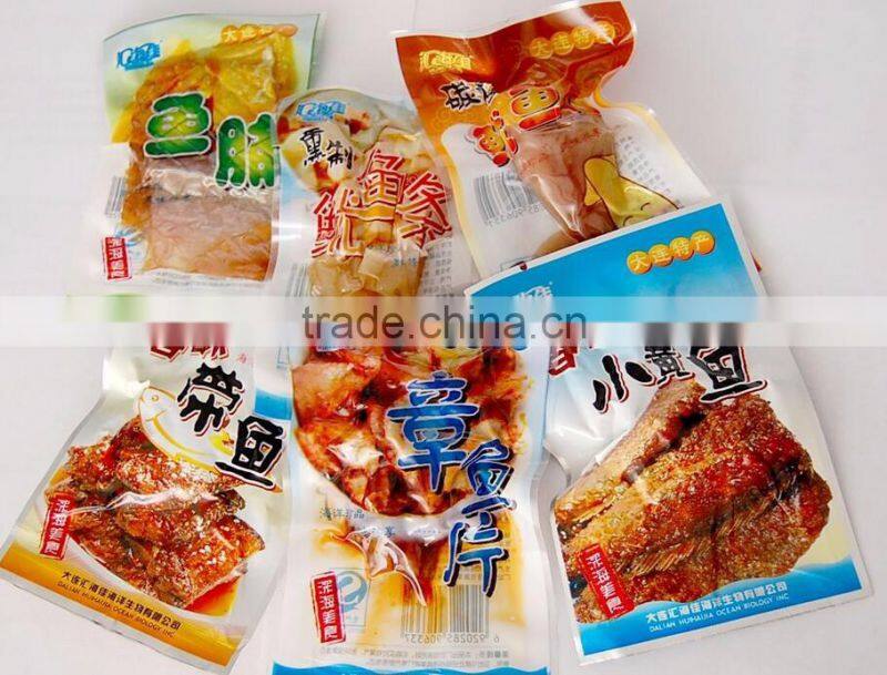 vacuum dried fish packing machine/dried tofu vacuum packaging machine/plastic bag wrapping machine for meat