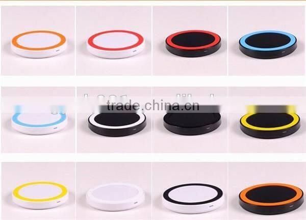 2016 New Wireless Charging Plate Quality Universal Qi Wireless Charger for Samsung Galaxy S7 Magic Disk Stand Qi