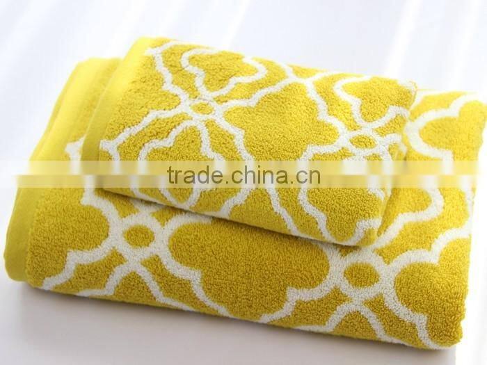 Bath towel 100% cotton cotton jacquard towel hotel towel