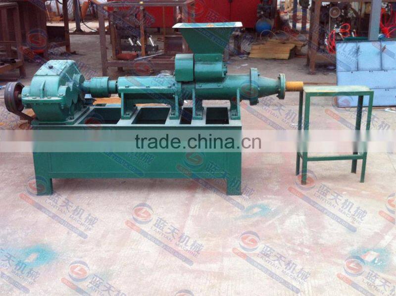 China Supply Coconut Shell Charcoal Extruder Machine Screw Press Machine