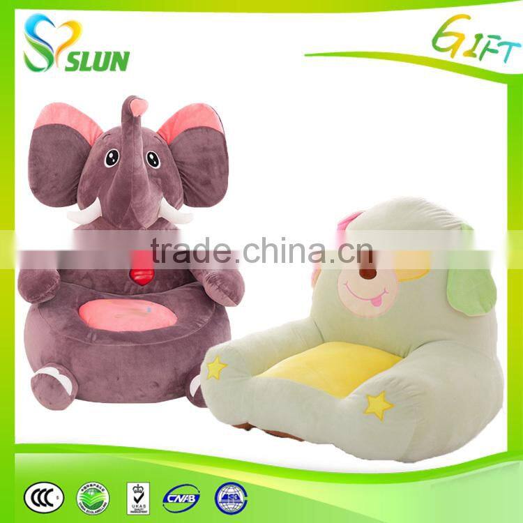 Plush inflatable pumpkin shape sofa chair