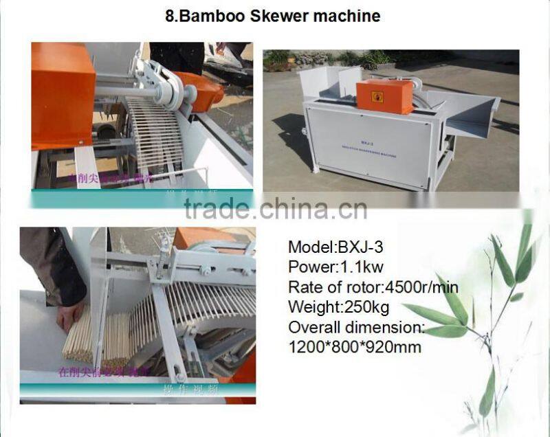 Round Bamboo toothpick stick making machine