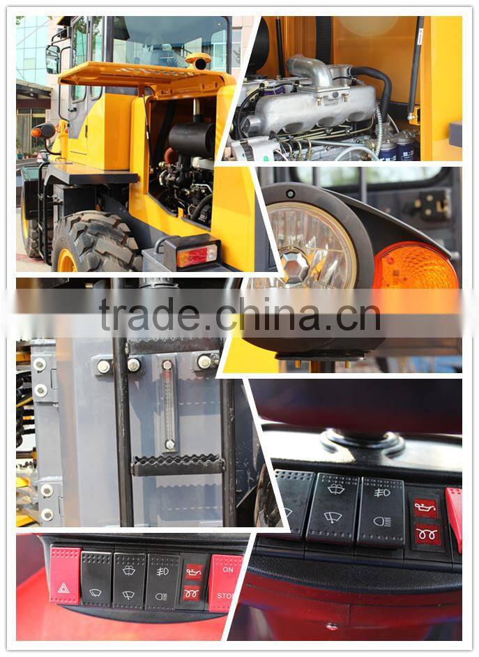 garden tractor and snow removel equipment mini loader with front end loader for sale