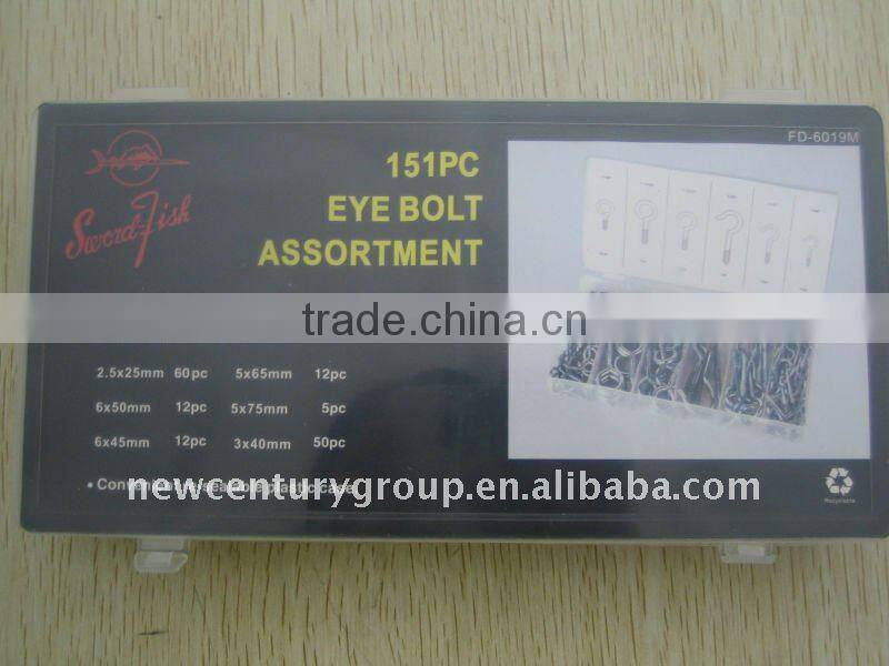 151pc Eye Bolt Assortment