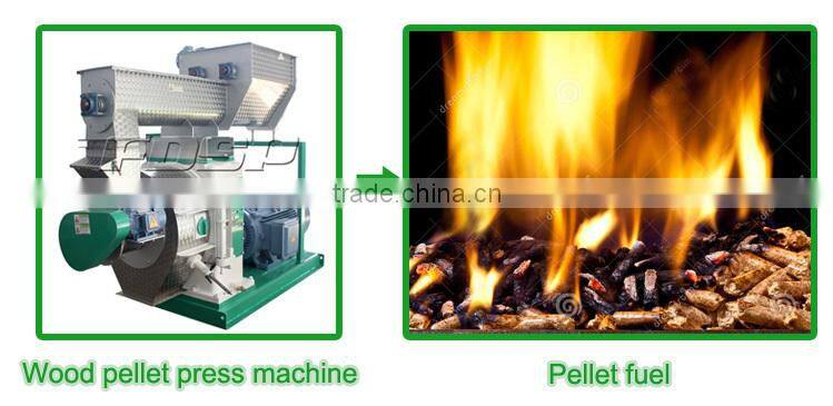 1-5tph Automatic Paddy Husk/Rice Husk Pellet Processing Line with Ring Die Pellet Mill