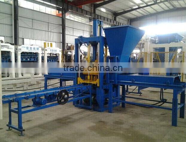 Low price concrete paver making machine / hydraulic pressure block machine price only 12000USD , call : 0086 13969983506