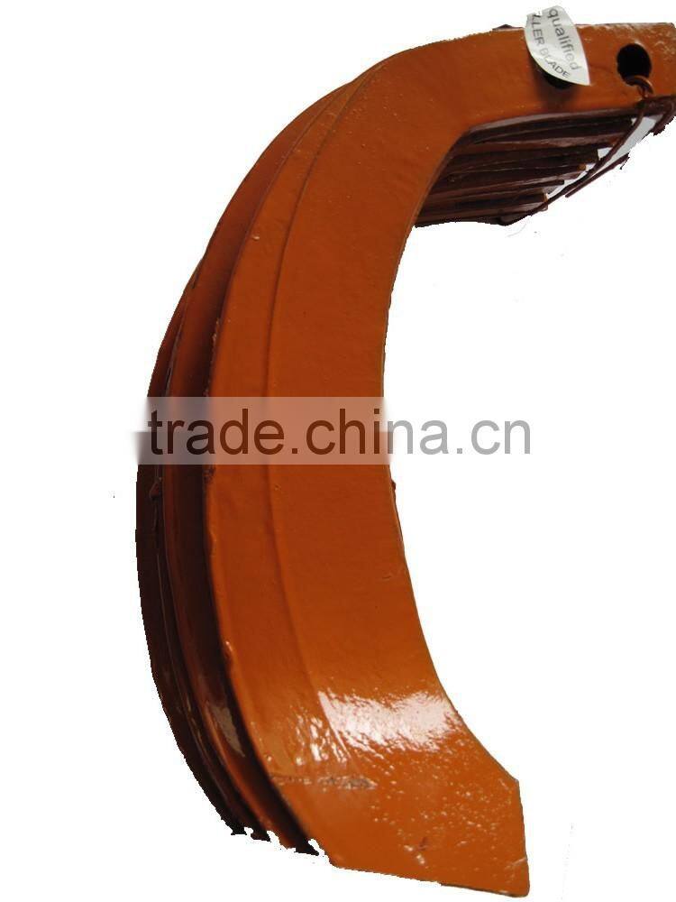 Agricultural rotary tiller plow