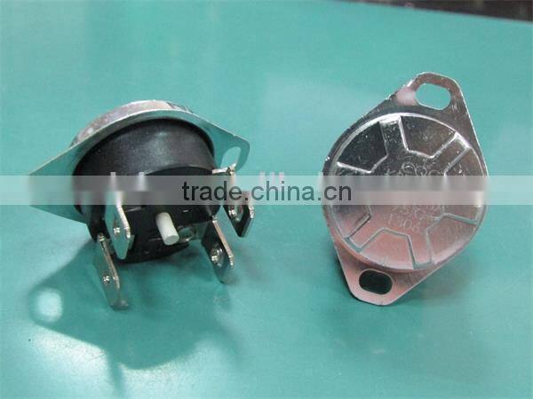 4PIN 2Poles Temperature Control KSD306 55~180 Degree NO/NC 10/15A 250VAC Circuit Breaker