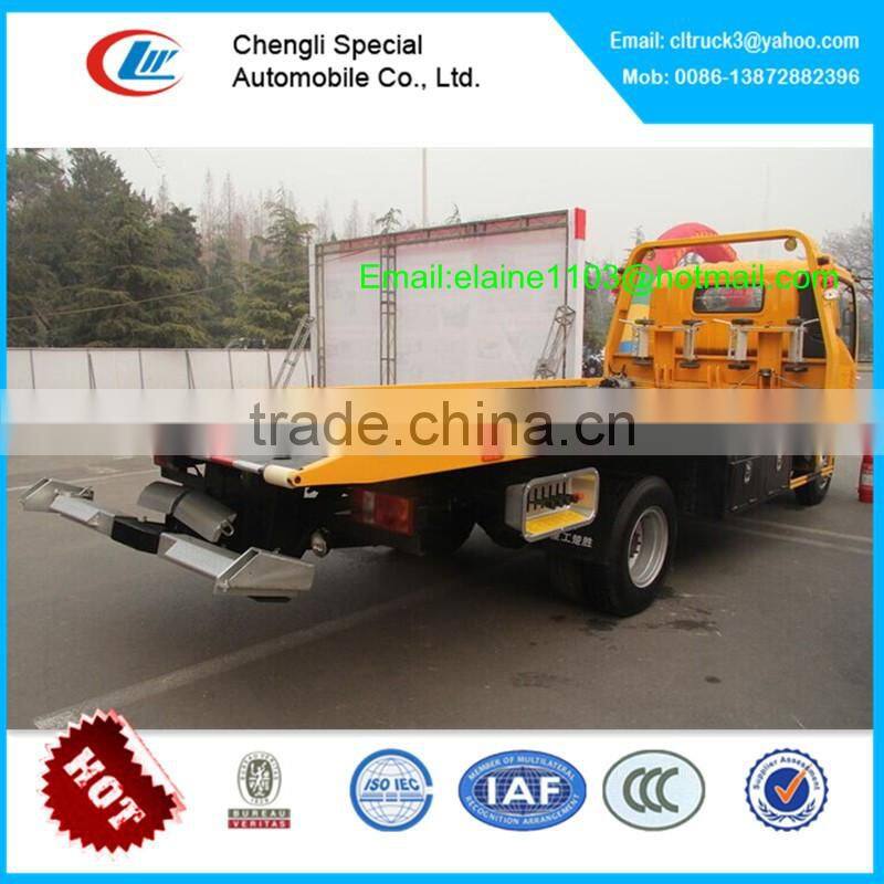 HOWO low bed tow truck