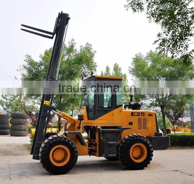 2T Off-raod forklift (2000kg+YTO engine)