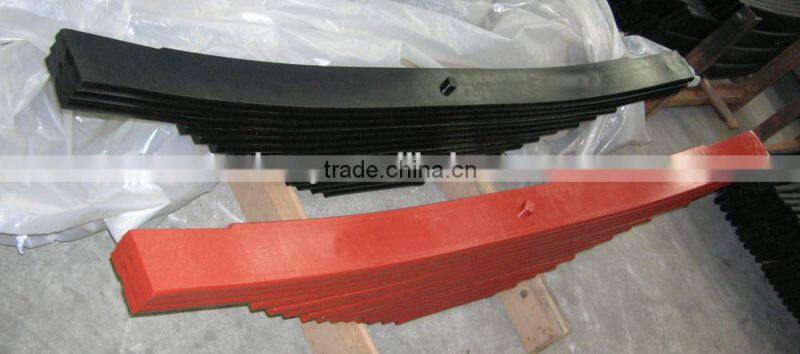 Air suspension leaf spring