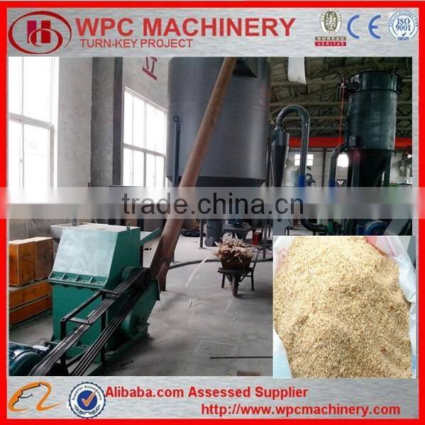 High Output Wood Powder Making Machine , Energy Saving Wood Milling Machine