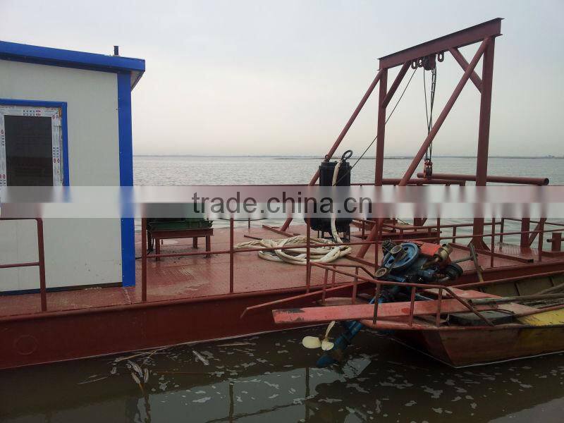 submersible sand dredging machine