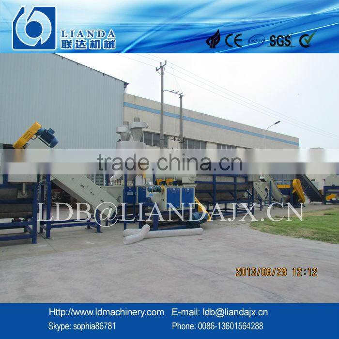 waste plastic film washing line