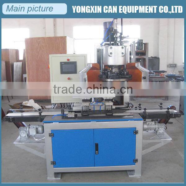 Automatic round tin can seaming machine