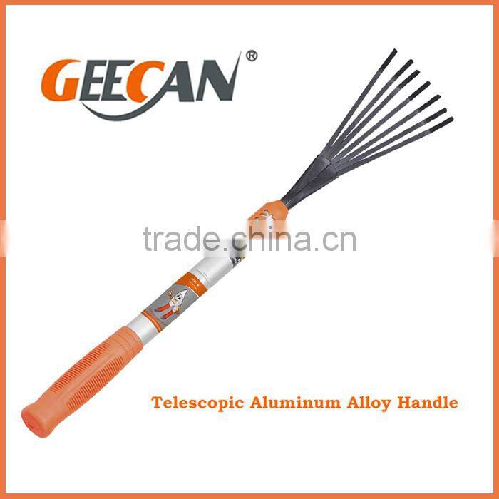 Telescopic rake fork
