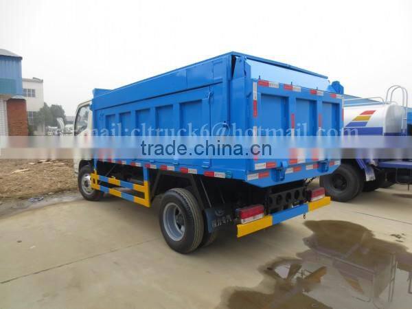 DONGFENG 4*2 Hydraulic dump garbage truck 4 ton