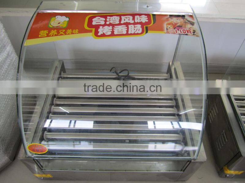 commercial hot sale hot dog roller machine