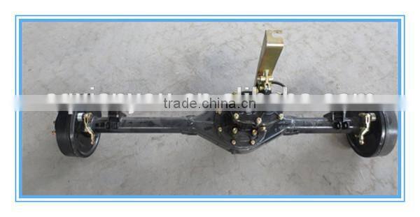 Cargo tricycle rear axle differential